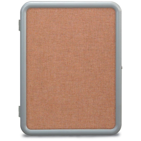 Single Door Image Enclosed Corkboard, 24